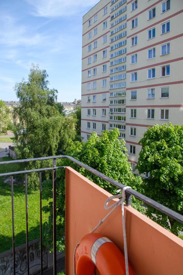 Lejlighed i Lang Gardens på 46 m². Soveværelser: 3. Private badeværelser: 1. Gdańsk Eksteriør billede