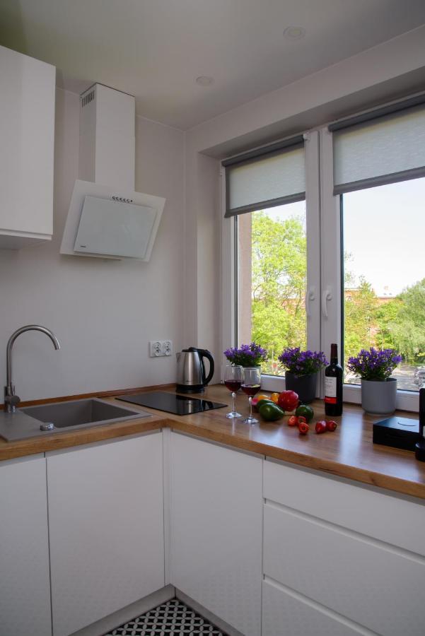 Lejlighed i Lang Gardens på 46 m². Soveværelser: 3. Private badeværelser: 1. Gdańsk Eksteriør billede